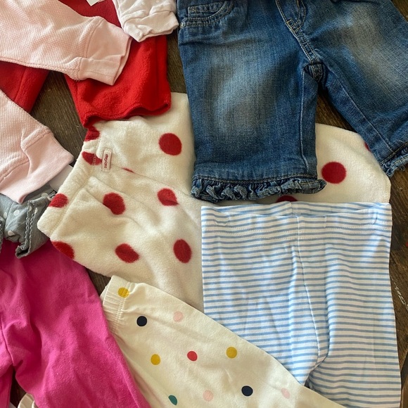 BABY GIRL 0-3 mos! 💗33 items(31 pants/2 diaper covers) 💗at least 10 are NWT! - Picture 11 of 11
